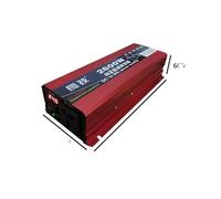 QZCX Onduleur Onduleur sinusoïdal DC12V 24V 48V 70V à AC 220 1600W 3500W transformateur convertisseur de Puissance onduleur Solaire avec Affichage à LED Faible consommation d'énergie(2600W,12V)