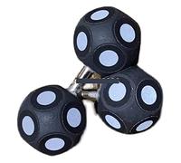 QZCX Point de marquage du Scanner 3D Scanner 3D Portable intérieur 6mm sphère magnétique Haute réflexion Logo/marqueur/Logo 1000 Points positionnement précis et Bonne Identification(10pcs Ball)