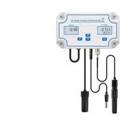 QZCX Testeur Eau, Contrôleur de température, de pH et de salinité WiFi 3 en 1, testeur d'eau salée, Moniteur Intelligent à Distance Tuya en Ligne