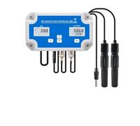 QZCX Testeur Eau, Détecteur de qualité de l'eau 3 en 1, électrode PH/ORP/Temp, sonde de Type BNC for Moniteur hydroponique d'aquarium