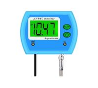 QZCX Testeur Eau, Testeur de pH/EC 2 en 1, Moniteur de qualité de l'eau Multi-paramètres, acidomètre for Aquarium