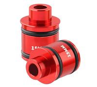 Qzdtue Adaptateur de porte-vélos, moyeu de roue , fournitures de réparation de vélo de route, 2,1 x 1,5 x 0,9 x 0,5 cm, convertisseur d'essieu traversant pour l'entretien des vélos de montagne