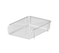 Qzdtue Bac Organisateur de Papiers - Organisateur De Bureau Empilable Porte-Lettres - Corbeille à Documents et Lettres | Pour Maison, Bureau, École, Appartement, Sur Plan De Travail Et Dans Armoire