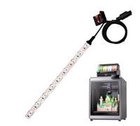 Qzdtue Bande LED, éclairage haute luminosité, lampe magnétique de 78 cm, lumière LED flexible, remplacement professionnel, installation facile avec câble, design économe en énergie, idéal pour la