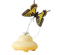 Qzdtue Butterfly Cat Toy, Electric Interactive Pet Toy, Motion Activated, 95x2.17Inches, Play Accessory, Exercise and Training Aid, for Indoor, Outdoor, Travel, Climbing