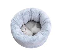 Qzdtue Cat Bed Sleeping Bag, Semi-Enclosed Cat Bed, Winter Cat Bed, Pet Bed for Cats, Intérieur Cat Sleeping Bag, Kitten Sleeping Bag, Cold Weather Cat Bed, Cat Mat for Living Room, Soft Cat Bed
