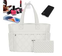 Qzdtue Computer Bag, Computer Shoulder Bags for Laptops, Work Bag with Compartments, Padded Protective Design Travel and College, Versatile for Home School Meetings and Outdoor Use