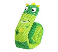 Qzdtue couineurs interactifs pour chien, 72 x 9 cm, design doux pour mâcheurs agressifs, formes de dinosaures et de lapins, casse-tête de nourriture pour chiots pour toutes les races