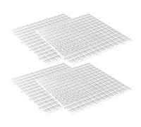 Qzdtue Fish Tank Cover, Multifunctional Grid Panel, Aquarium Hood Set, 11.81x11.81 inches Anti-Jumping Terrarium Lid for Tanks, Tortoise Terrace, Prevent Fish from Jumping Out 360g