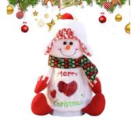Qzdtue Holiday Treat Bags - Santa Snack Storage Packs for Christmas Party, Reusable Gift Favor Bags with Fun Festive Designs, Candy Packaging for Birthday Stocking Stuffers Classroom Students Fall