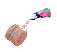 Qzdtue Interactive Cat Toy, Smart Motion Ball, Kitten Activity Trainer, 2.09x2.76 inches Automatic Rolling Ball, Sensory Stimulator, Ideal for Exercise, Boredom, Relief Indoor Pet Engagement Use