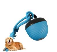 Qzdtue Interactive Dog Ball, Indoor Pet Rolling, 3 Modes Smart Dog Game for Teething, 8.1x6.8cm, 3.19x2.68 inches, Lightweight, Sturdy, Boredom Reduction, Aggressive Chewers, Engagement