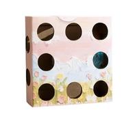 Qzdtue Interactive Puzzle Box Cat Toy, Automatic Feather Teaser with Whack-a-Mole Feature, Perfect Kitten Entertainment Solution, Stimulating Play for Indoor Feline Fun Search Terms