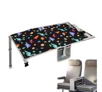 Qzdtue Kids Airplane Sleeper, Foldable Travel Bed for Toddler, Waterproof Portable Seat Extender, Nursery Travel Accessory for Flights, Road Trips, Outdoor Adventures, Family Vacations