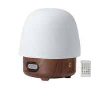 Qzdtue Moon Night Light, LED Desk Lamp, 4.33x4.33x4.92 inches, Music Speaker, Remote Control, Ambient Lighting, Nursery Decor, for Bedroom Accent, Living Room, Dorm Accessory, Camping Gear, Travel