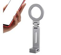 Qzdtue Phone Stand, Airplane Holder, Magnetic Mount Cradle, 360 Degree Rotation, 1.26x2.36x6.69 inches, Hands Support, Travel Accessory for Students Women Men Teens Vlogging