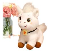 Qzdtue Stuffed Animal - 10.24 inches Plush Toy for Kids, Room Decor with Big Eyes Bedroom Nursery Playroom Gift Holiday Party, Plush Horse Doll for Easter Birthday Christmas Halloween Display