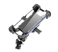 Qzdtue Support De Téléphone pour Moto,Fixation par Serrage pour Guidon de VTT | Support pour Téléphone Portable de Moto,pour Hommes, Femmes, Adultes, Cyclistes, Cyclisme, Vélo, Déplacements