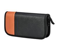 Qzdtue Tackle Bag, Fishing Tackle Storage Organizer, Sturdy Gear Protection Wrap, Bait Pouch with Multiple Compartments, 6.3x3.94x1.77 inches for Outdoor Fishing, Camping, and Hiking