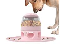 Qzdtue Treat Dispensing Dog Toys, Interactive Large Capacity Treat Toy, Pet Slow Feeder, Detachable Food Dispenser for Training, Playing and Long Lasting Feeding Engaging