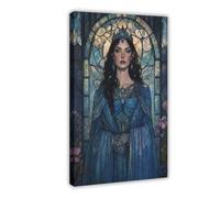 QZFNCOYU Poster sur toile The Sacred Woman Hecate, décoration de chambre à coucher, bureau, chambre, cadeau 40 x 60 cm