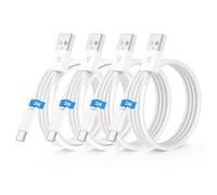 QZIIW Câble Carplay pour iPhone 15,USB A vers USB C pour câble Carplay,4 pack 1M+2M câble pour iPhone 15/15 Pro Max/15 Plus/iPad Pro/Air/Mini/Samsung, compatible avec les câbles d'adaptateurs de bord