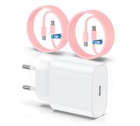 QZIIW Chargeur pour iPhone 15 16, 20W Apple Original Chargeur Rapide avec 60W 1M+2M câble de Charge Rapide pour iPhone 16/16 Pro/16 Max/16 Plus/iPhone 15/15 Pro/15 Max/15 Plus/iPad Pro/Air/Mini.