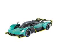 QZKUUELCA VéHicules à Moteur Modèle De Véhicule Miniature Moulé sous Pression en Alliage Zinc L'échelle 1:24 for Aston Martin Valkyrie Décoration Bureau Luxe ModèLe De Voiture Miniatures(Green)