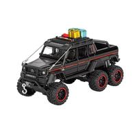 QZKUUELCA VéHicules à Moteur Modèle De Voiture Miniature De 21 Cm À L'échelle 1/28 Camionnette for Mercedes-Benz G63, Véhicule Tout-Terrain De Simulation ModèLe De Voiture Miniatures(Black)