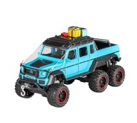 QZKUUELCA VéHicules à Moteur Modèle De Voiture Miniature De 21 Cm À L'échelle 1/28 Camionnette for Mercedes-Benz G63, Véhicule Tout-Terrain De Simulation ModèLe De Voiture Miniatures(Blue)