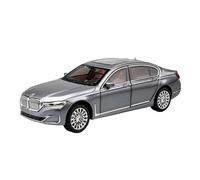 QZKUUELCA VéHicules à Moteur Modèle Réduit De Voiture en Alliage Moulé sous Pression 1:24 for BMW 760LI THE7 Miniature Collection De Souvenirs for Adultes ModèLe De Voiture Miniatures(Titanium)