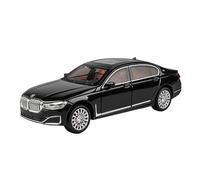 QZKUUELCA VéHicules à Moteur Modèle Réduit De Voiture en Alliage Moulé sous Pression 1:24 for BMW 760LI THE7 Miniature Collection De Souvenirs for Adultes ModèLe De Voiture Miniatures(Black)