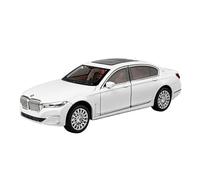 QZKUUELCA VéHicules à Moteur Modèle Réduit De Voiture en Alliage Moulé sous Pression 1:24 for BMW 760LI THE7 Miniature Collection De Souvenirs for Adultes ModèLe De Voiture Miniatures(White)