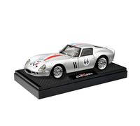QZKUUELCA VéHicules à Moteur Modèle Réduit De Voiture en Alliage Moulé sous Pression À L'échelle 1:32 pour Ferrari 250-GTO Ornement Commémoratif Collection ModèLe De Voiture Miniatures(Silver)