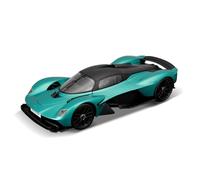 QZKUUELCA VéHicules à Moteur Modèle Réduit De Voiture Moulé sous Pression for Aston Martin Valkyrie, Échelle 1:18 25 Cm Mini-véhicules À Moteur, Ornements ModèLe De Voiture Miniatures(Green)