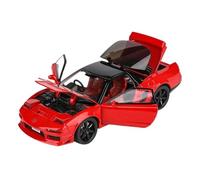 QZKUUELCA VéHicules à Moteur Modèle Voiture Miniature en Alliage Moulé sous Pression Véhicule Sonore Et Lumineux 1:32 pour Honda Acura NSX NA1 ModèLe De Voiture Miniatures(Red)