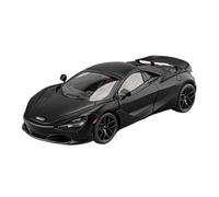 QZKUUELCA VéHicules à Moteur Véhicule Miniature Moulé sous Pression en Alliage De Zinc À L'échelle 1:18 25cm for McLaren 720S Décoration Bureau Luxe ModèLe De Voiture Miniatures(Black)