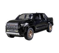 QZKUUELCA VéHicules à Moteur Véhicule Miniature Moulé sous Pression en Alliage De Zinc À L'échelle 1:24 for Toyota Tacoma Décoration Bureau Luxe ModèLe De Voiture Miniatures(Black)