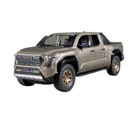 QZKUUELCA VéHicules à Moteur Véhicule Miniature Moulé sous Pression en Alliage De Zinc À L'échelle 1:24 for Toyota Tacoma Décoration Bureau Luxe ModèLe De Voiture Miniatures(Gold)