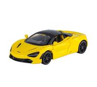 QZKUUELCA VéHicules à Moteur Voiture Miniature Statique en Alliage Métallique Moulé sous Pression À L'échelle 1:32 Réplique De for McLaren 720S Décoration ModèLe De Voiture Miniatures(Yellow)