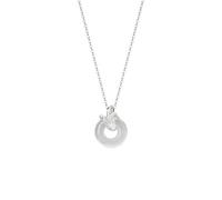 QZLNONTK Collier avec Pendentif Serpent du Zodiaque en Argent Sterling S925 for Femme - Nouvelle chaîne Ras du Cou Porte-Bonheur de Style Chinois