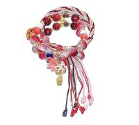 QZLNONTK Impression Bracelet Set - Layered Anime Style Wristbands for Fashion Enthusiasts(Fireworks,14cm)