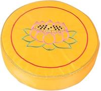QZLNONTK Tapis de prière, Coussin de méditation, Coussin de Sol décoratif Rond en Forme de Lotus Chinois for Yoga et méditation