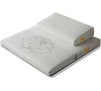 QZLNONTK Tapis de prière, Coussin de méditation, Grand Coussin Zen rectangulaire Pliable et Portable for Adultes, Coussin de Yoga, Coussin épais en cocotier(White,70 * 70cm)