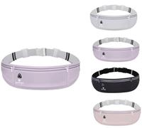 QZLSAYSL Ceinture Running Ceinture de Course Smartphone, Banane de Sport Etanche/Sac Running Belt/Sacoche Pochette Telephone Portable/Etui iphone/Samsung/Huawei/xiaomi/redmi (Violet)