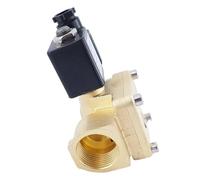 QZROPXOH Électrovanne électrique à Membrane 2 Voies en Laiton, 1,6Mpa, Fermeture Normale, 1/4, 3/8, 1/2pouce, 0927000, 0927100, 0927200(1/2",DC24V_NBR Seal)