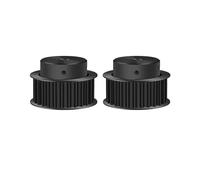 QZROPXOH Poulie de Distribution 8M 25T/30T/32T/36 Dents, Type BF, Acier 45#, HTD, alésage de Roue synchrone 8M 10-30 mm for Largeur de Courroie 25/30 mm(Bore 16mm,30T_27MM (for Belt 25MM))