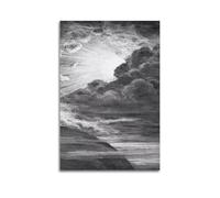 QZXV Impression sur toile The Creation of Light par Gustave Dore - Décoration murale moderne pour salon, chambre à coucher - 30 x 45 cm