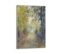QZXV Pierre-Auguste Renoir Painter Works《In The Woods》Poster sur toile Décoration murale moderne pour salon, chambre à coucher, 60 x 90 cm, style cadre