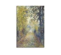 QZXV Pierre-Auguste Renoir Painter Works《In The Woods》Poster sur toile Décoration murale moderne pour salon, chambre à coucher, 60 x 90 cm, style sans cadre
